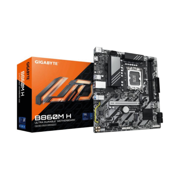 GIGABYTE B860M H Intel Core Ultra (Series 2) LGA1851 DDR5 Gaming Motherboard