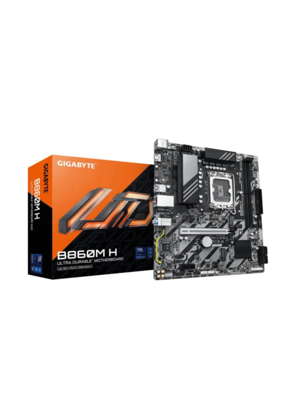 GIGABYTE B860M H Intel Core Ultra (Series 2) LGA1851 DDR5 Gaming Motherboard