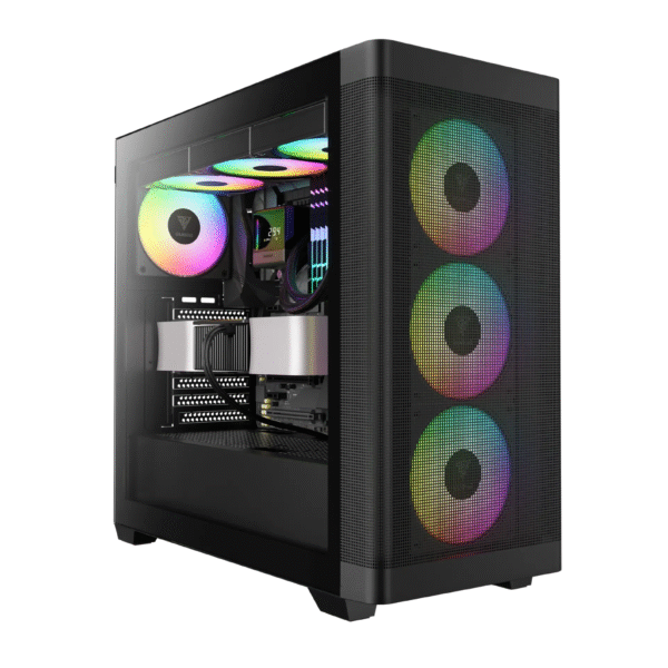 Gamdias Athena M3 ARGB Mid Tower Black Gaming Case
