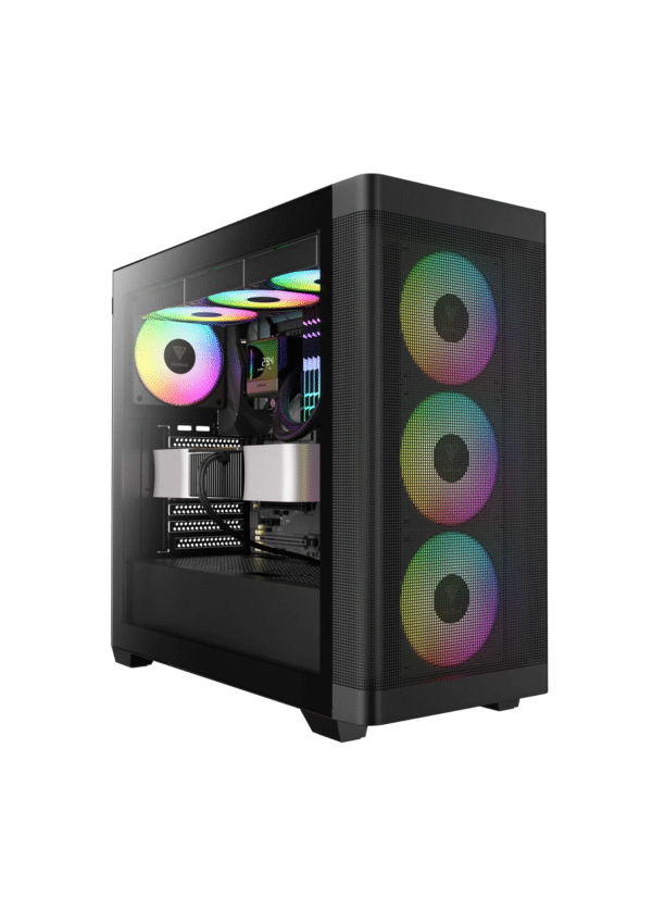 Gamdias Athena M3 ARGB Mid Tower Black Gaming Case