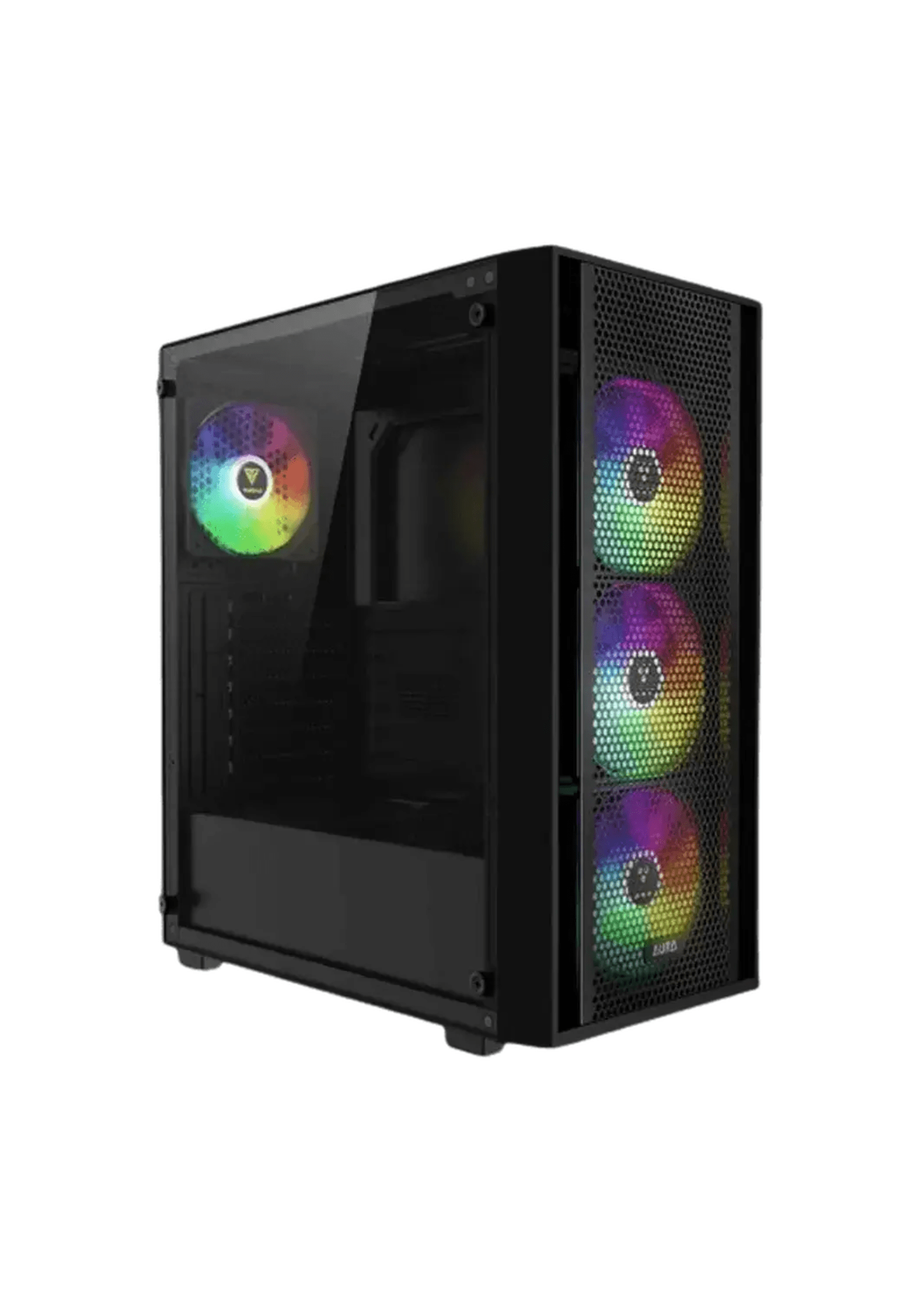 Gamdias Aura GC2 Elite ARGB Mid Tower Black Gaming Case