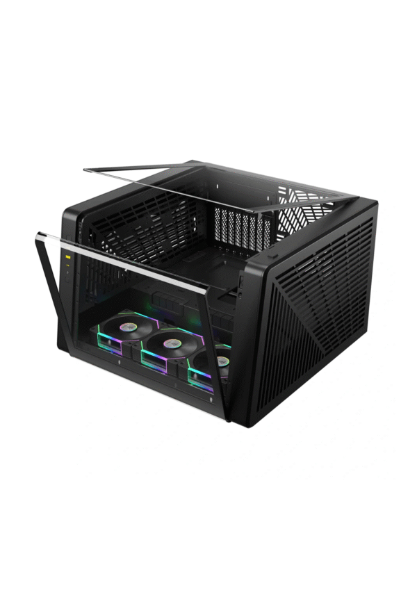 Gamdias Neso P1 Pro ARGB Full Tower Black Gaming Case - Image 3
