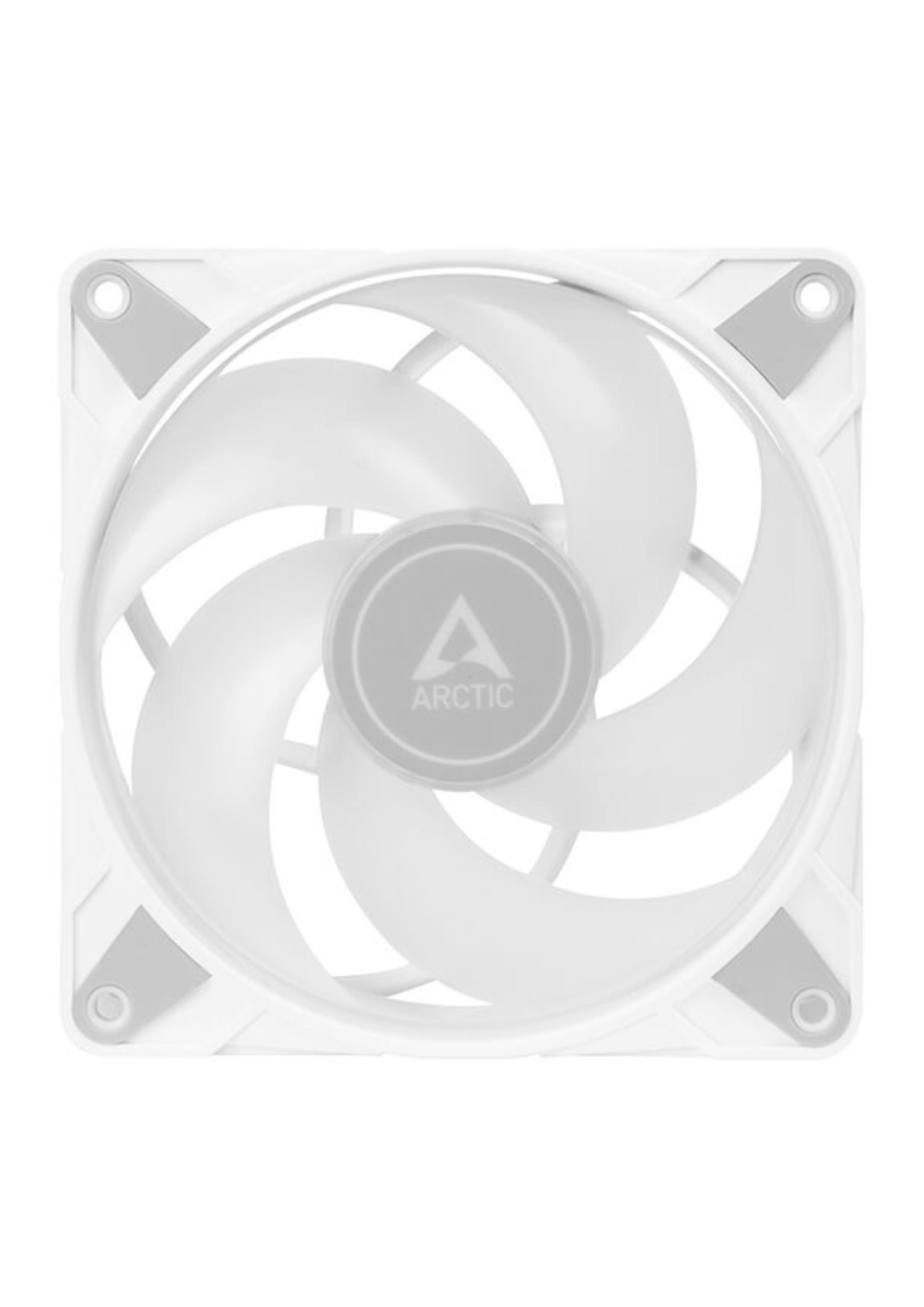 ARCTIC P12 PWM PST A-RGB White FAN With Cable Splitter - 3 PACK