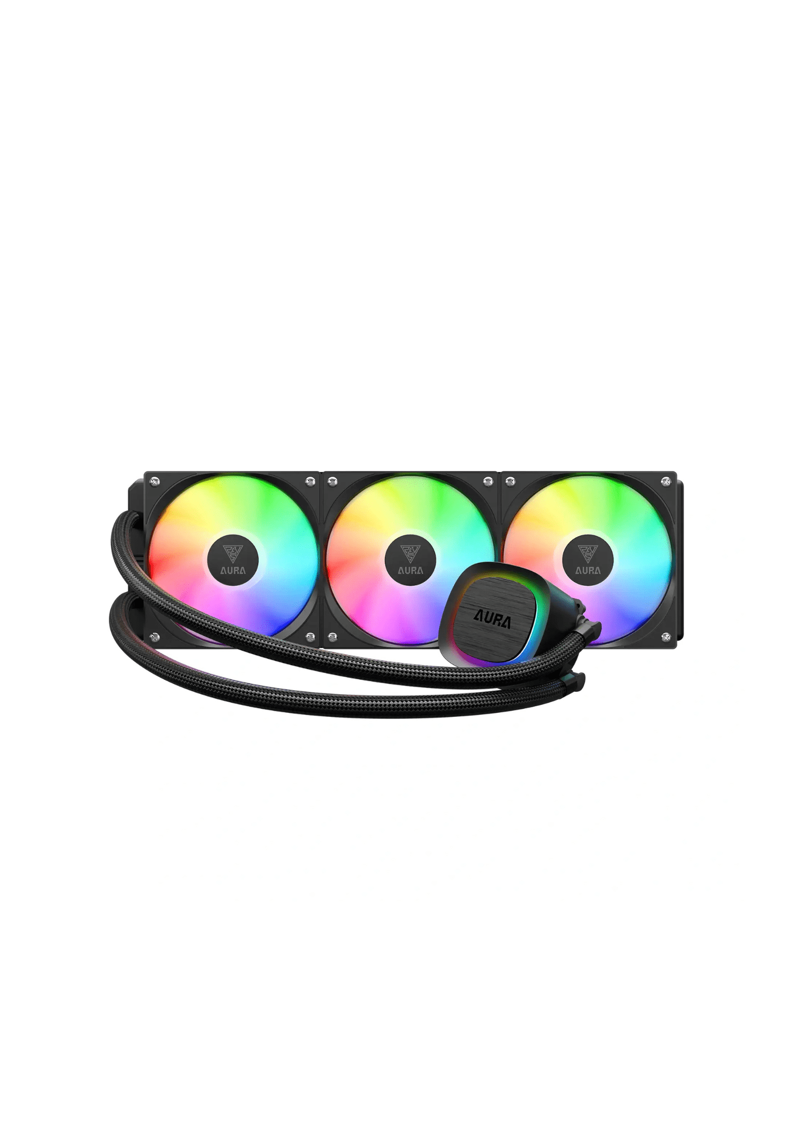 Gamdias Aura GL360 V2 ARGB Black Liquid Cooler