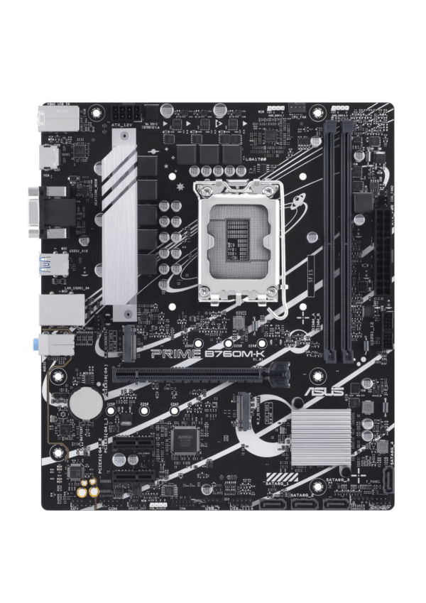 ASUS PRIME B760M-K LGA 1700 DDR5 Gaming Motherboard - Image 3