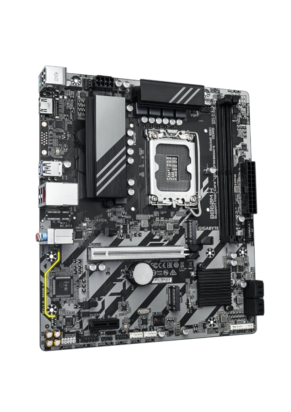 GIGABYTE B860M H Intel Core Ultra (Series 2) LGA1851 DDR5 Gaming Motherboard - Image 2