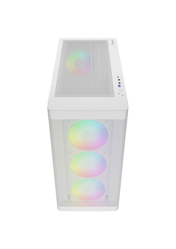 Gamdias Athena M3 ARGB Mid Tower White Gaming Case - Image 4