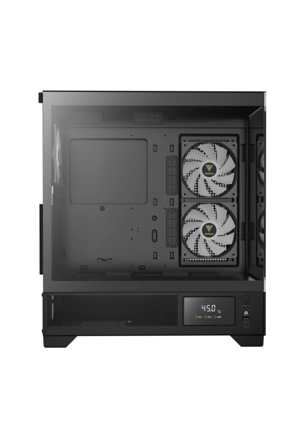 Gamdias Atlas M1 ARGB Mid Tower Black Gaming Case - Image 4