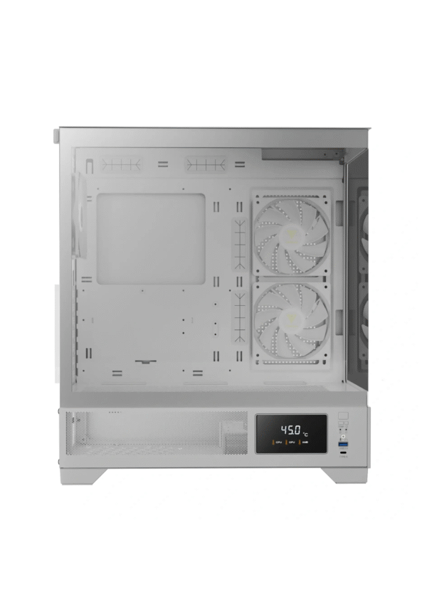 Gamdias Atlas M1 ARGB Mid Tower White Gaming Case - Image 4