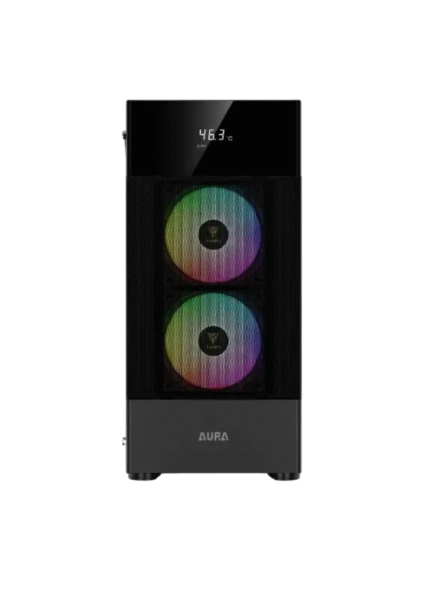 Gamdias Aura GC5 Elite ARGB Mid Tower Black Gaming Case - Image 3