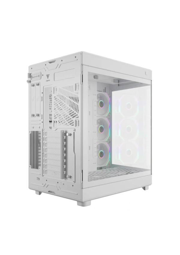Gamdias Neso P1 Pro ARGB Full Tower White Gaming Case - Image 2