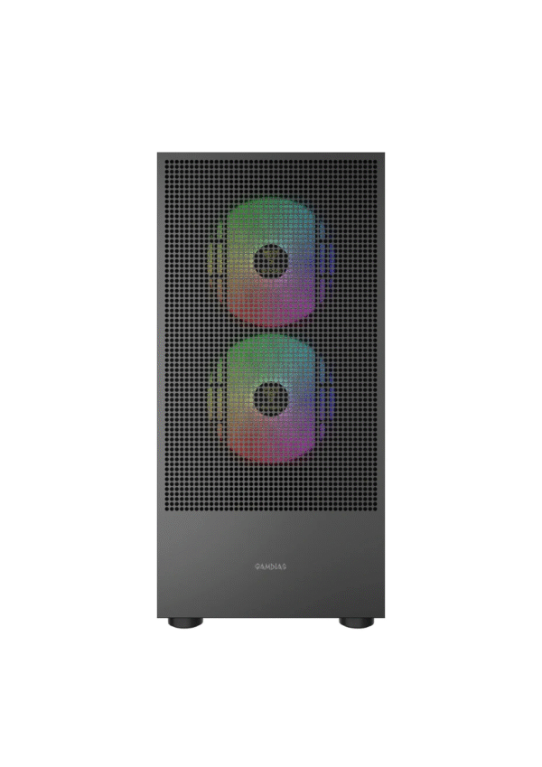 Gamdias Talos M3 Mesh ARGB Mid Tower Black Gaming Case - Image 3