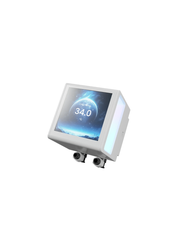 Gamdias Chione P5-240 ARGB CPU White Liquid Cooler - IPS LCD Display - Image 3