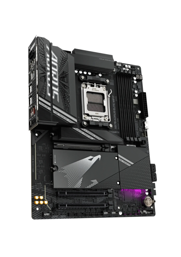 GIGABYTE X870 AORUS ELITE WIFI7 & Bluetooth AM5 DDR5 Gaming Motherboard - Image 2