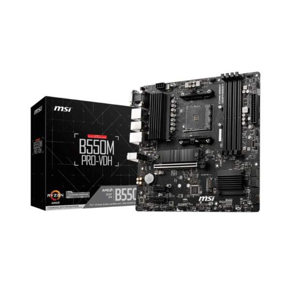 MSI B550M PRO-VDH AM4 DDR4 Gaming Motherboard