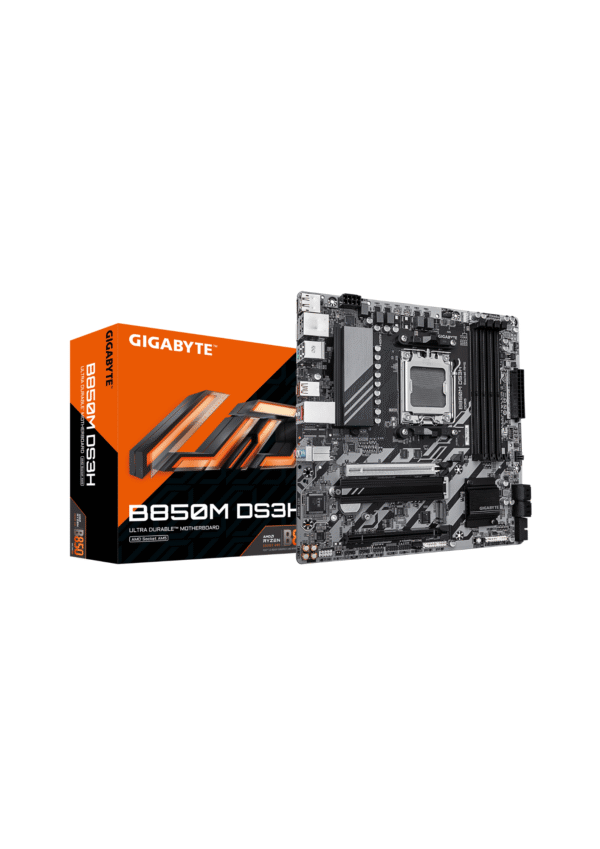 GIGABYTE B850M DS3H AM5 DDR5 Gaming Motherboard