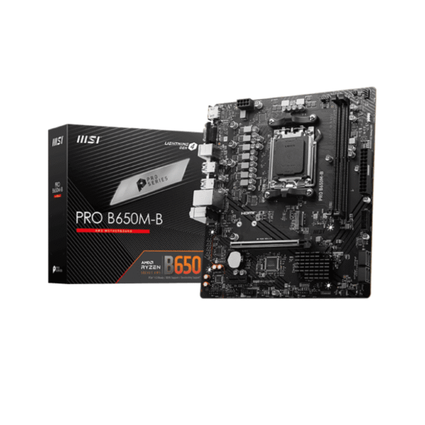 MSI PRO B650M-B AM5 DDR5 Gaming Motherboard