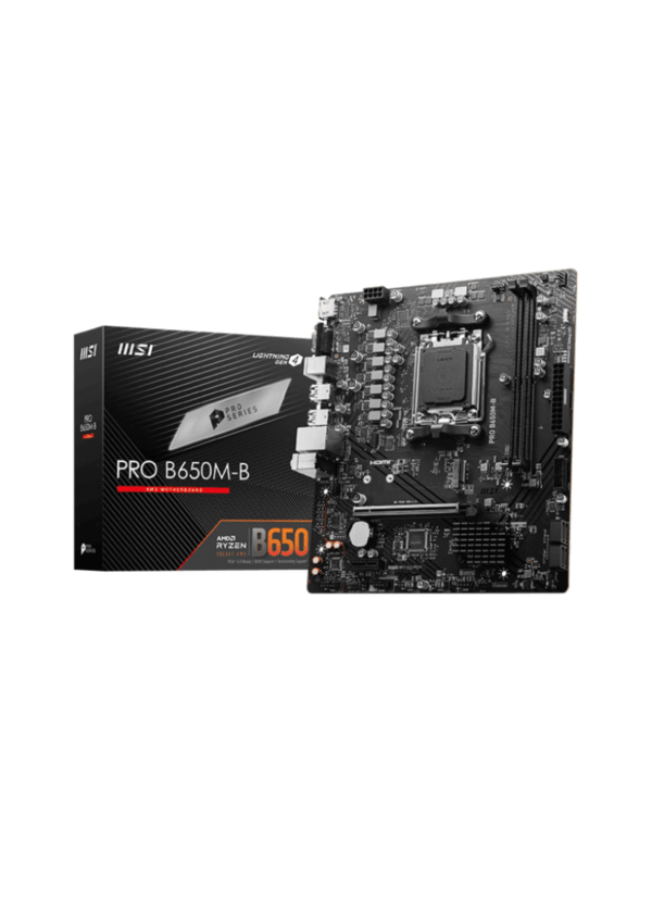 MSI PRO B650M-B AM5 DDR5 Gaming Motherboard
