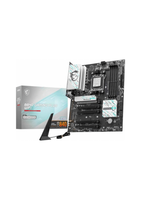 MSI B840 GAMING PLUS WIFI (Wi-Fi 7) AM5 DDR5 Gaming Motherboard