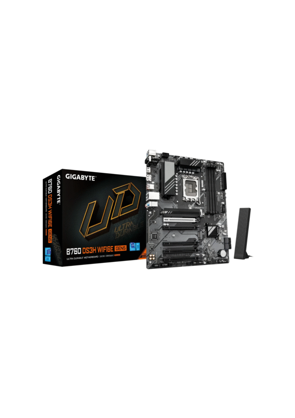 GIGABYTE B760 DS3H WIFI6E GEN5 LGA 1700 DDR5 Gaming Motherboard