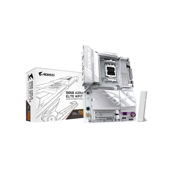 GIGABYTE B850 AORUS ELITE WIFI7 ICE & Bluetooth AM5 DDR5 Gaming Motherboard