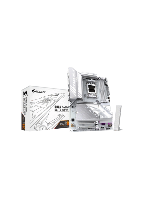 GIGABYTE B850 AORUS ELITE WIFI7 ICE & Bluetooth AM5 DDR5 Gaming Motherboard