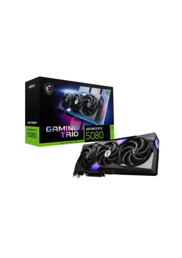 (NEW) <br> MSI GeForce RTX 5080 16G Gaming Trio OC GDDR7
