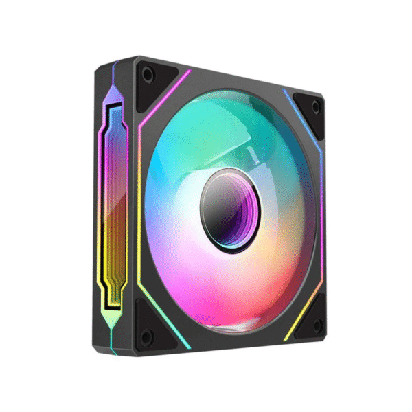 Huntkey GS120 RGB Black Case Fan