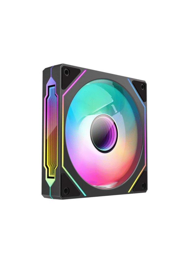 Huntkey GS120 RGB Black Case Fan