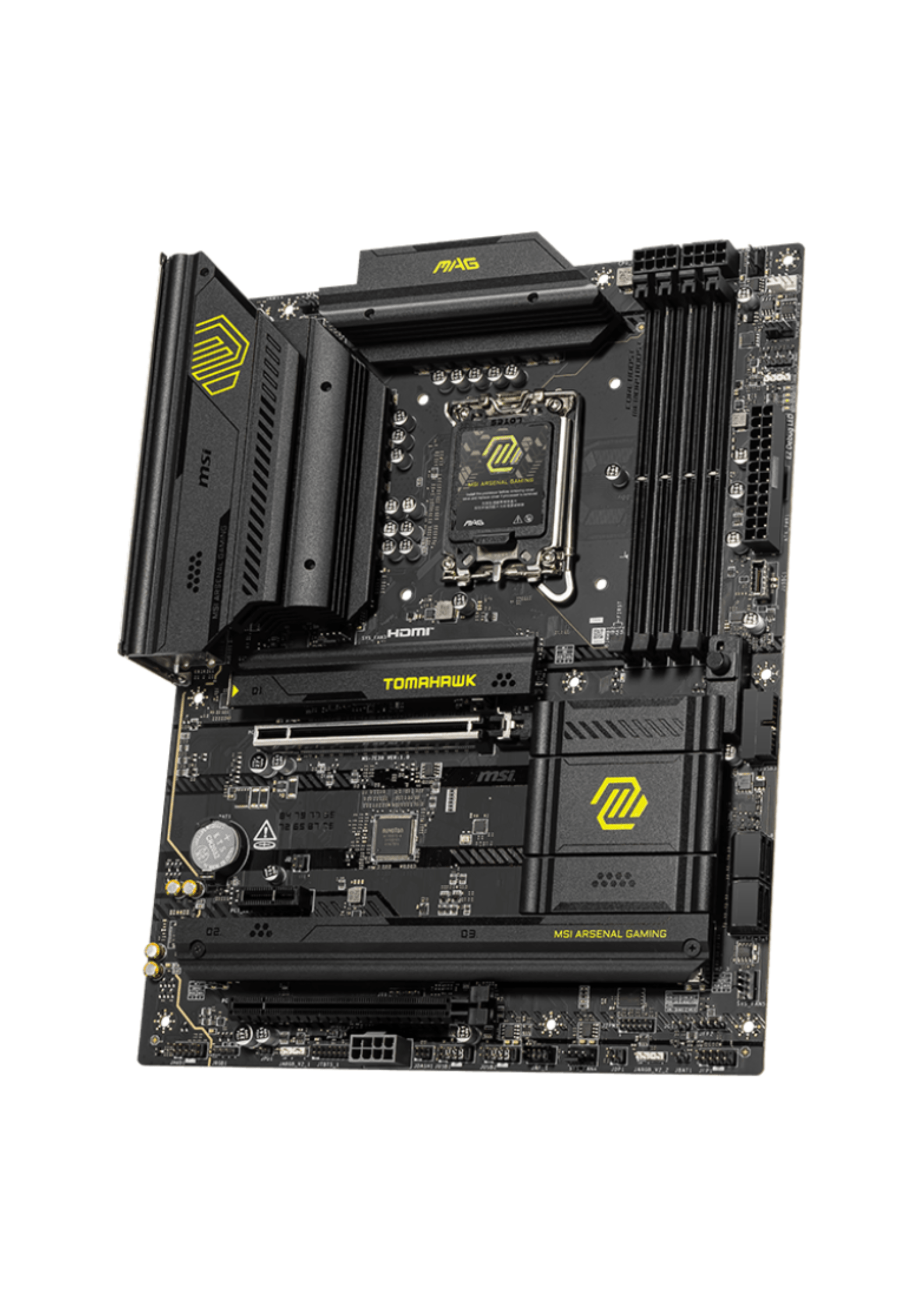 MSI MAG B860 TOMAHAWK WIFI (Wi-Fi 7) LGA 1851 DDR5 Gaming Motherboard