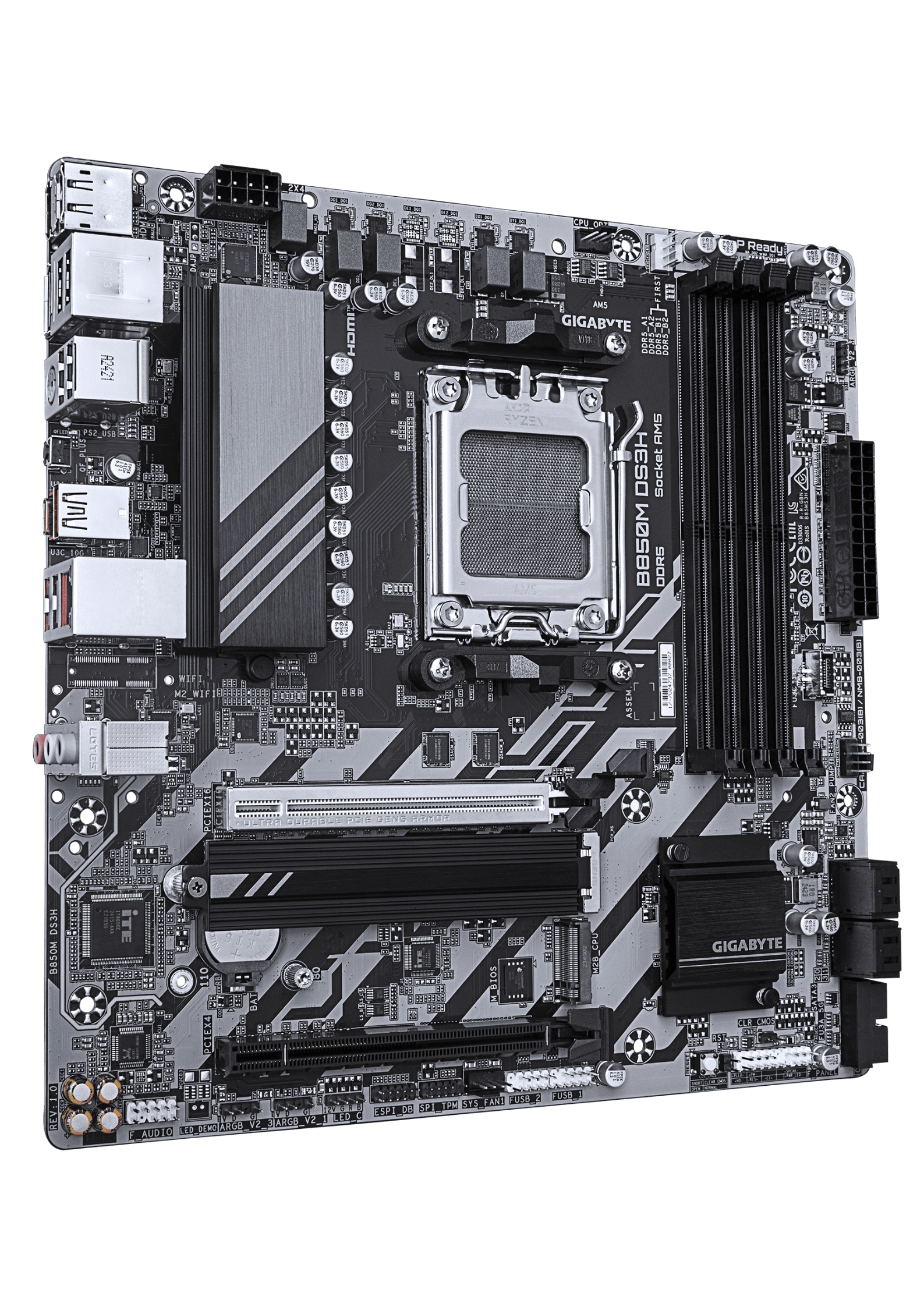 GIGABYTE B850M DS3H AM5 DDR5 Gaming Motherboard