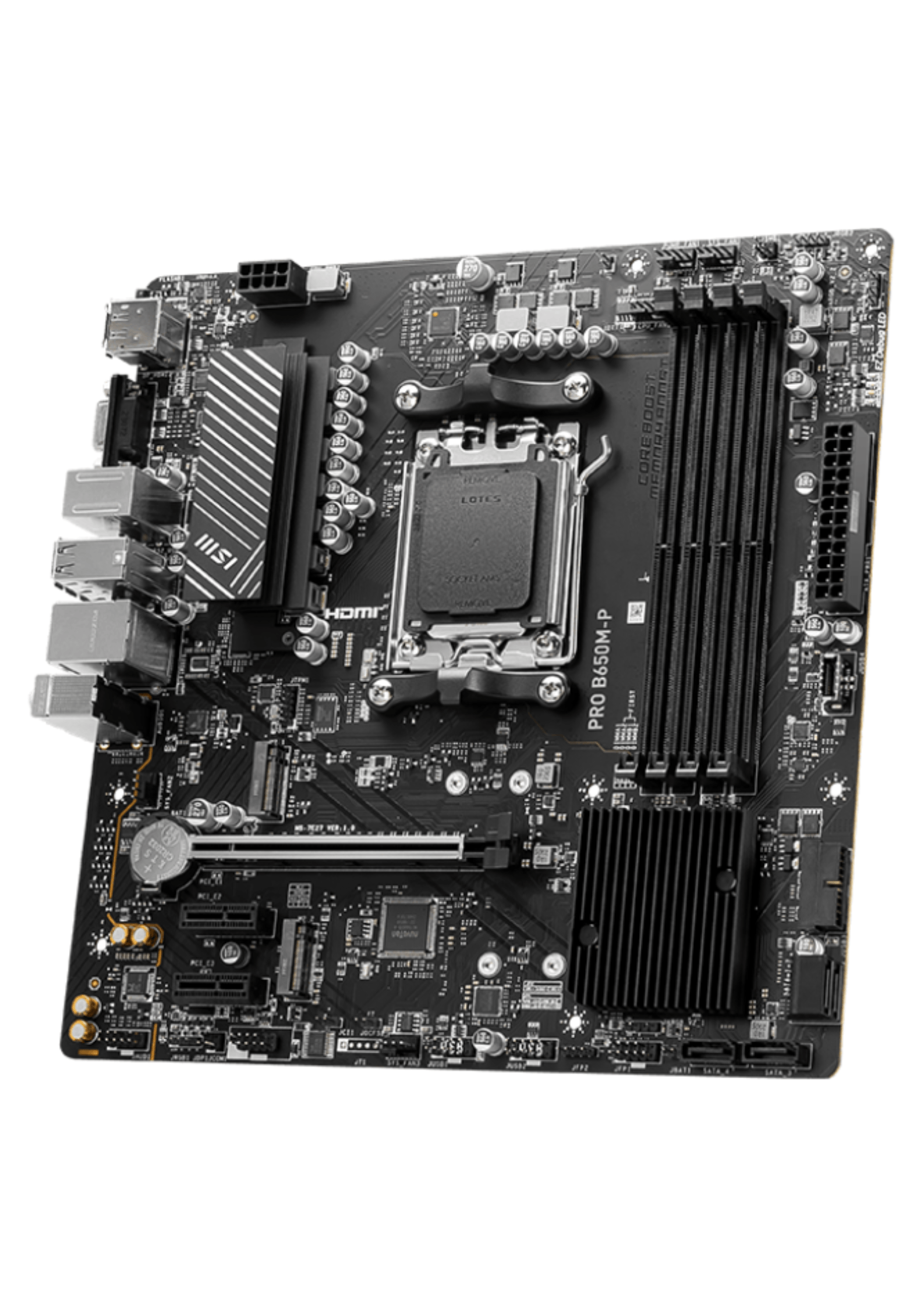 MSI PRO B650M-P AM5 DDR5 Gaming Motherboard