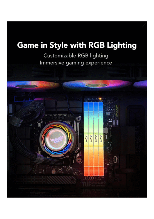 LEXAR Thor RGB 32GB (2x16GB) DDR5 6000MHz CL38 - Image 2