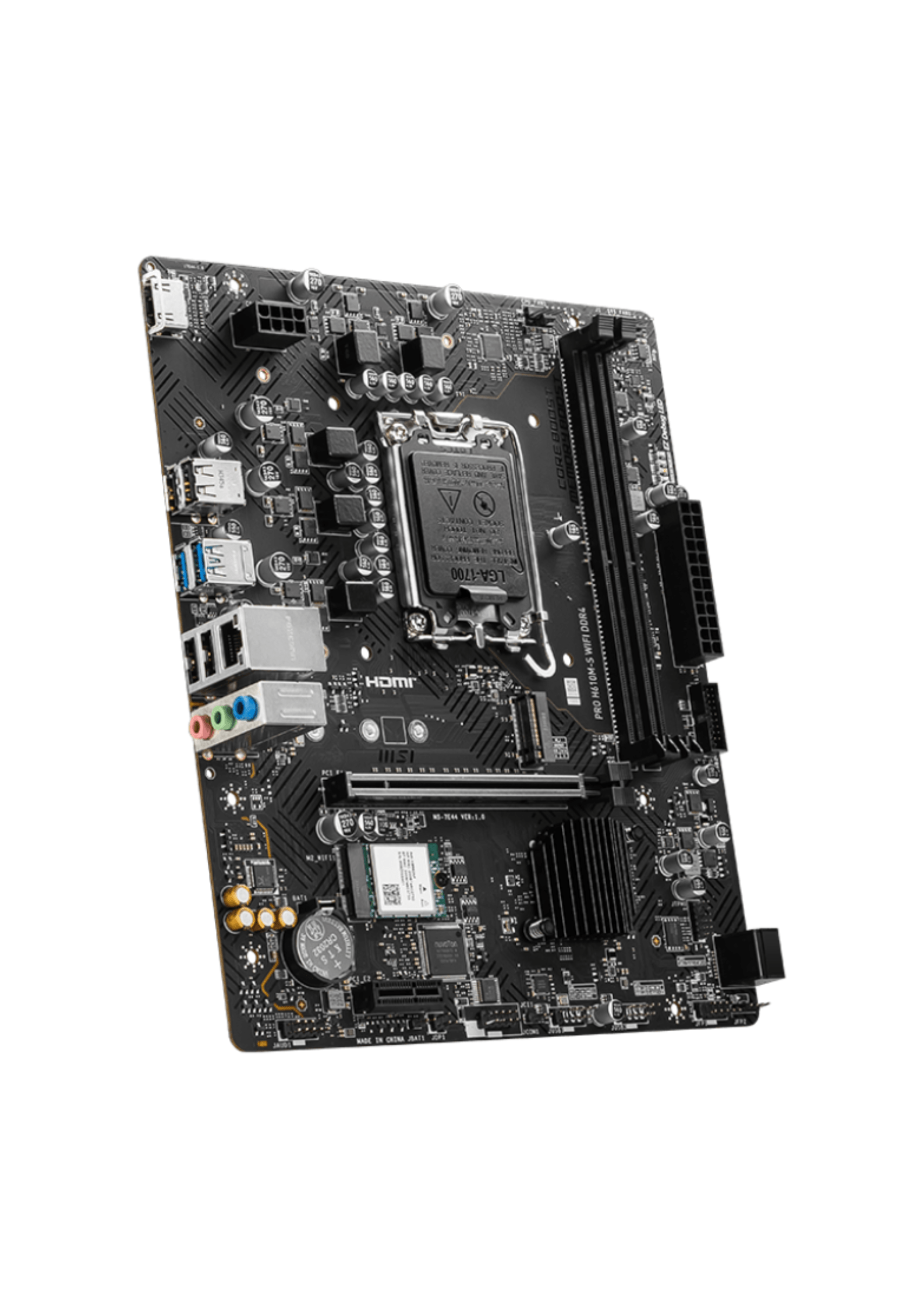 MSI PRO H610M-S LGA 1700 DDR4 Gaming Motherboard
