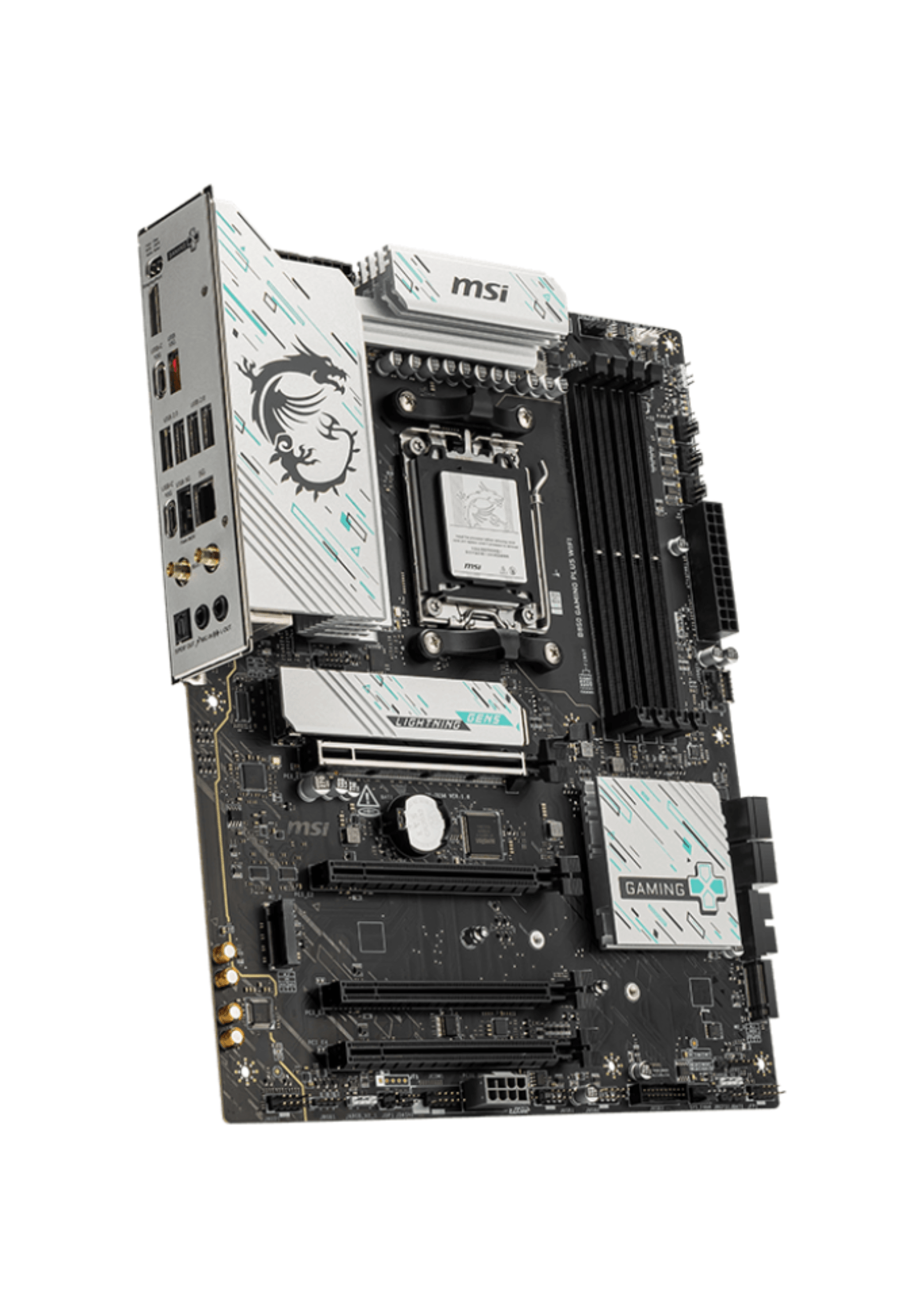 MSI B850 GAMING PLUS WIFI AM5 DDR5 Gaming Motherboard