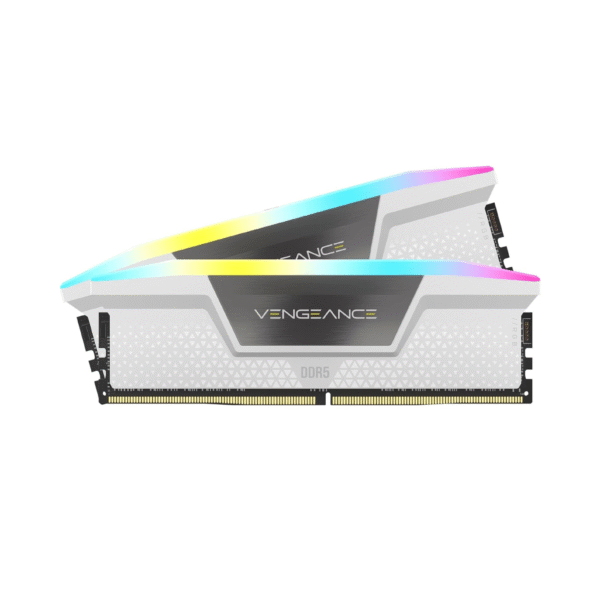 Corsair Vengeance RGB White 64GB (32 x 2GB) DDR5 6400MHz CL32