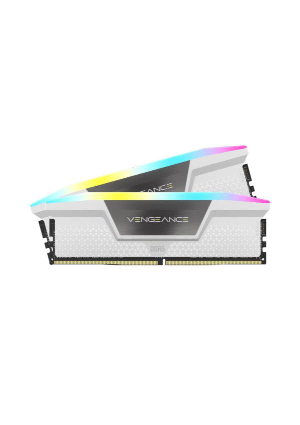 Corsair Vengeance RGB White 64GB (32 x 2GB) DDR5 6400MHz CL32