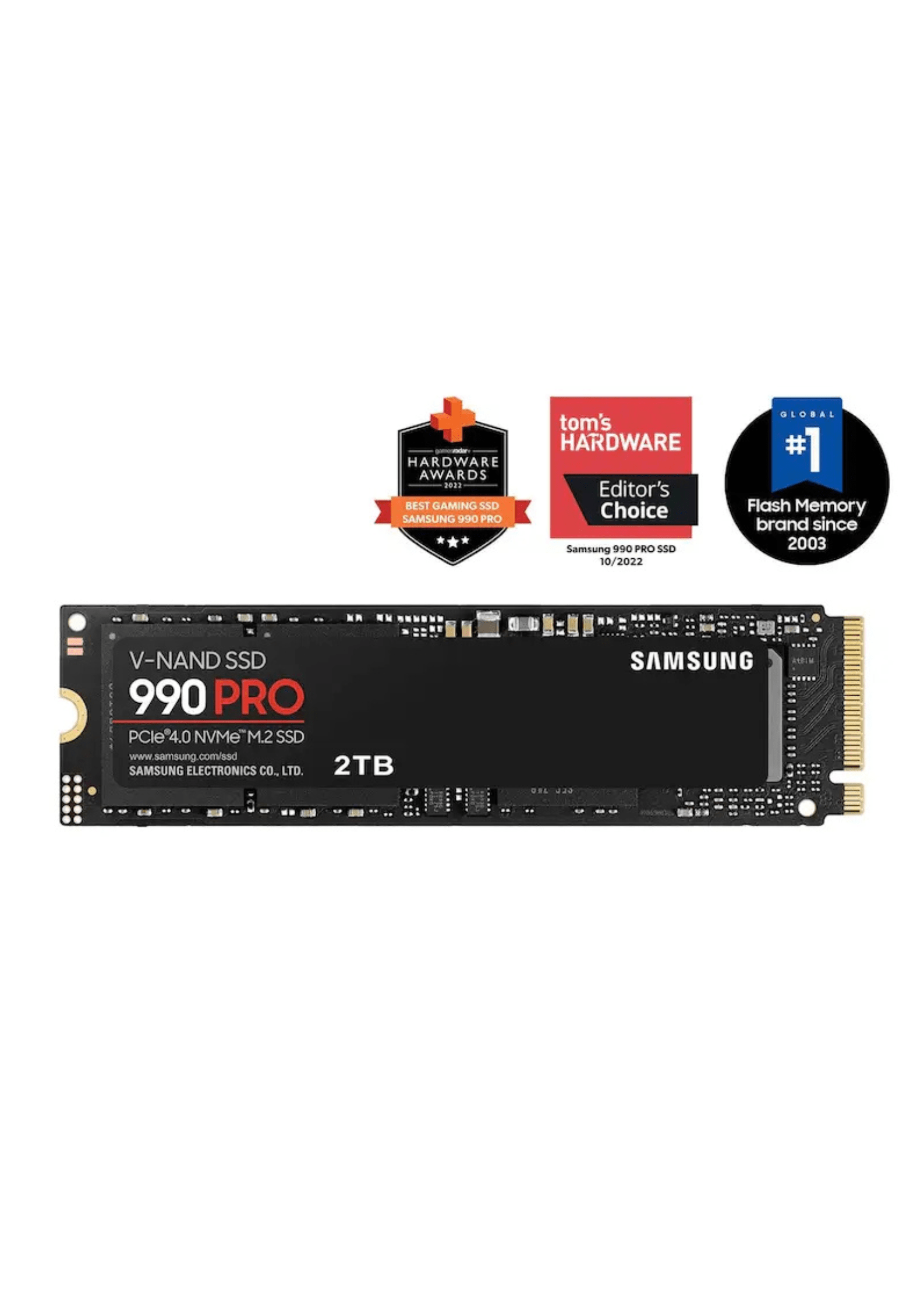Samsung 990 PRO 2TB PCIe 4.0 NVMe M.2 SSD