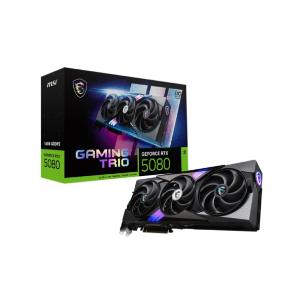 (NEW) <br> MSI GeForce RTX 5080 16G Gaming Trio OC GDDR7