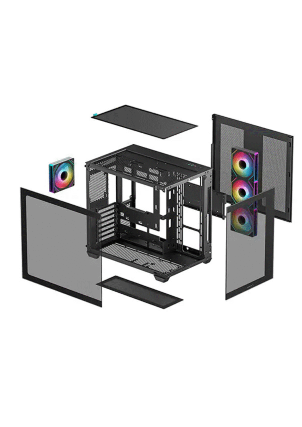 Deepcool CG530 4F Panoramic ATX Mid-Tower Gaming Case - Image 4