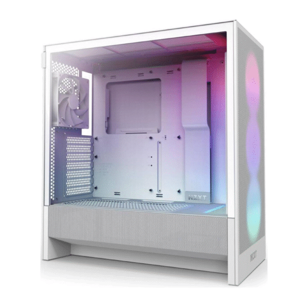 NZXT H5 Flow RGB (2024) Mid Tower ATX Tempered Glass Airflow Gaming Case