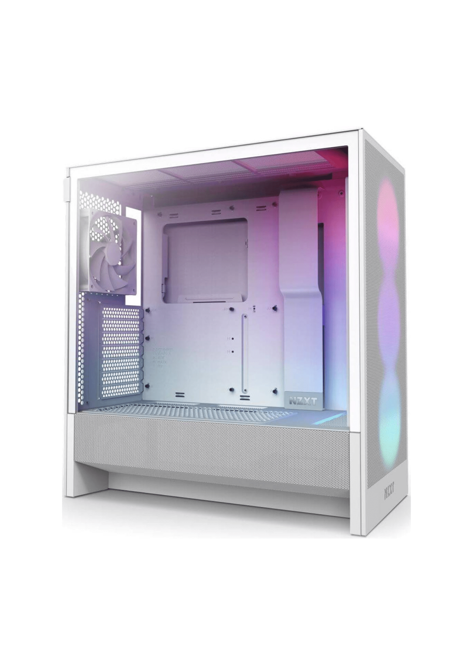 NZXT H5 Flow RGB (2024) Mid Tower ATX Tempered Glass Airflow Gaming Case