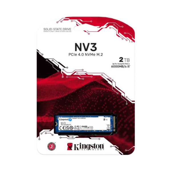 Kingston NV3 2TB PCIe 4.0 NVMe SSD [ SNV3S/2000G ]