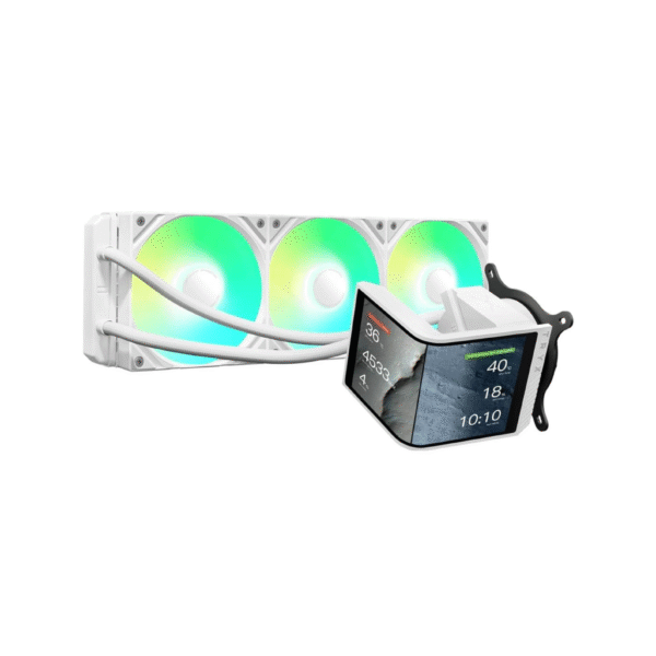 TRYX Panorama SE 360 (White) ARGB High- Preformance AIO CPU Liquid Cooler