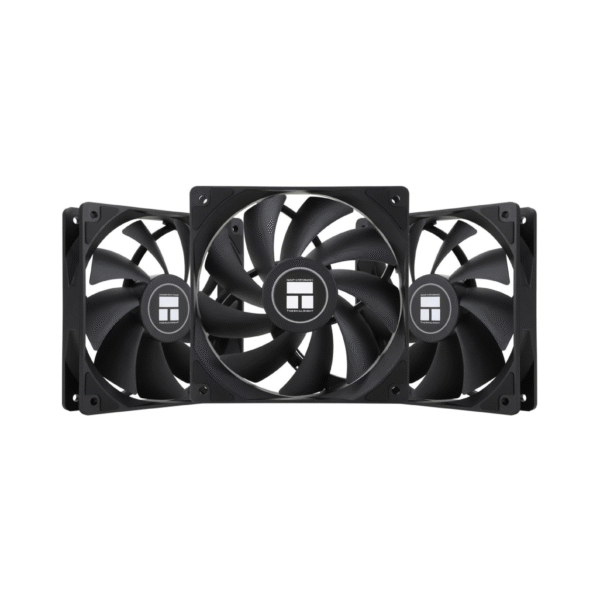 Thermalright TL-C12C X3 (Black / Non-LED) Balance Performance 120mm PWM Cooling Fan Kit 3in1 w/ S-FDB Bearing