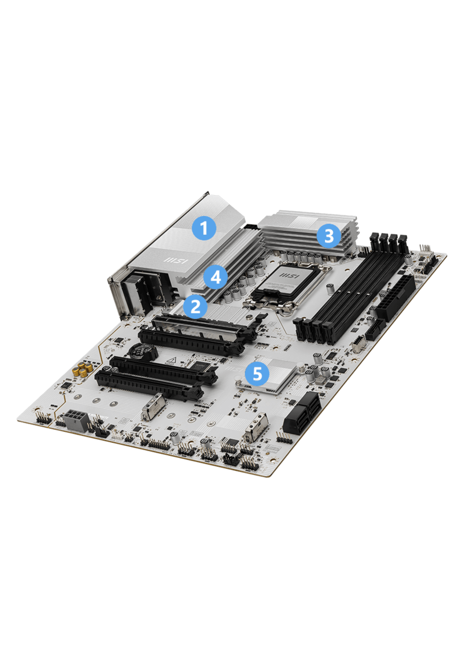 MSI PRO Z890-S WIFI WHITE (Wi-Fi 7) - Image 4