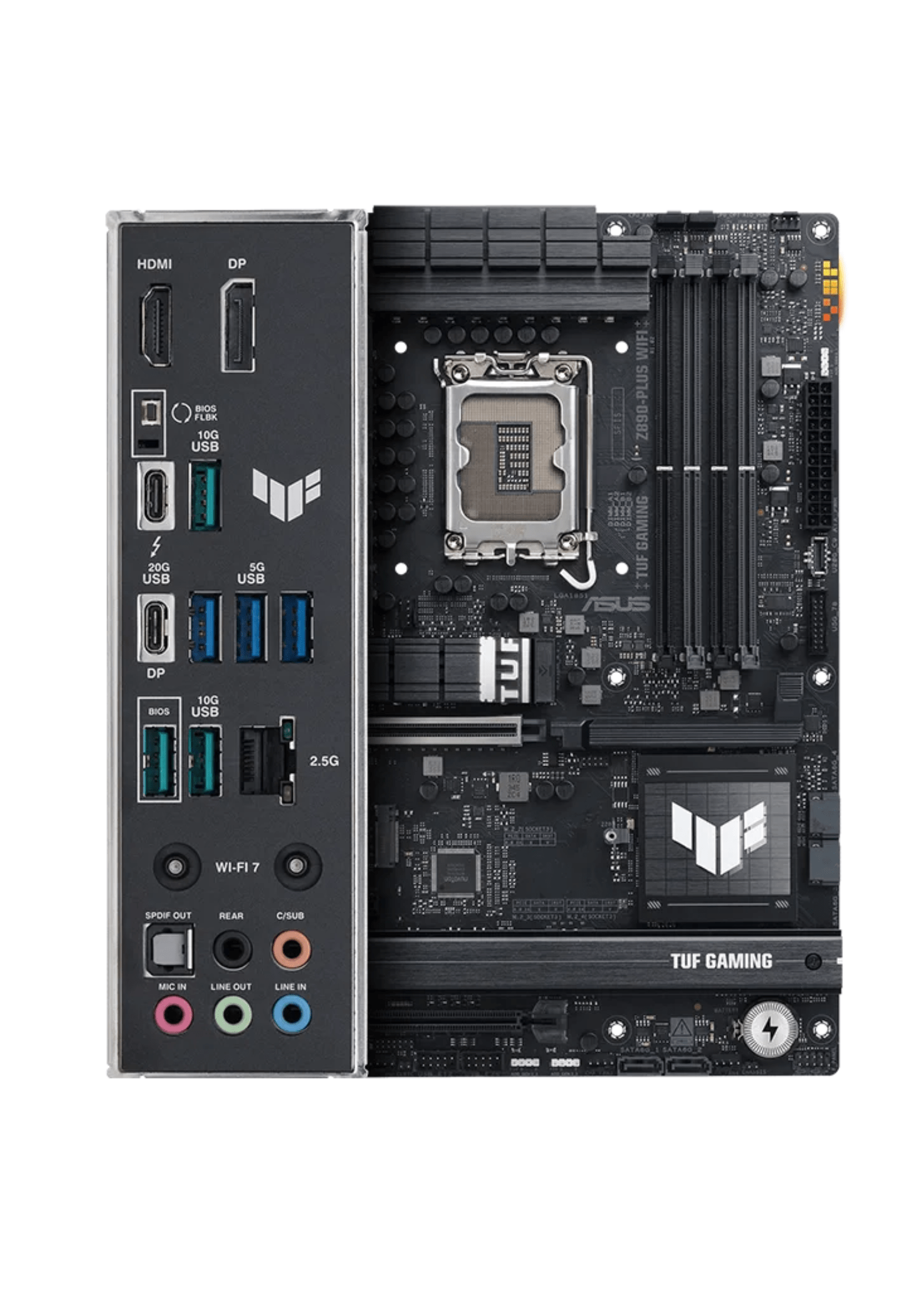 ASUS TUF GAMING Z890-PLUS WIFI (Wi-Fi 7) - Image 4