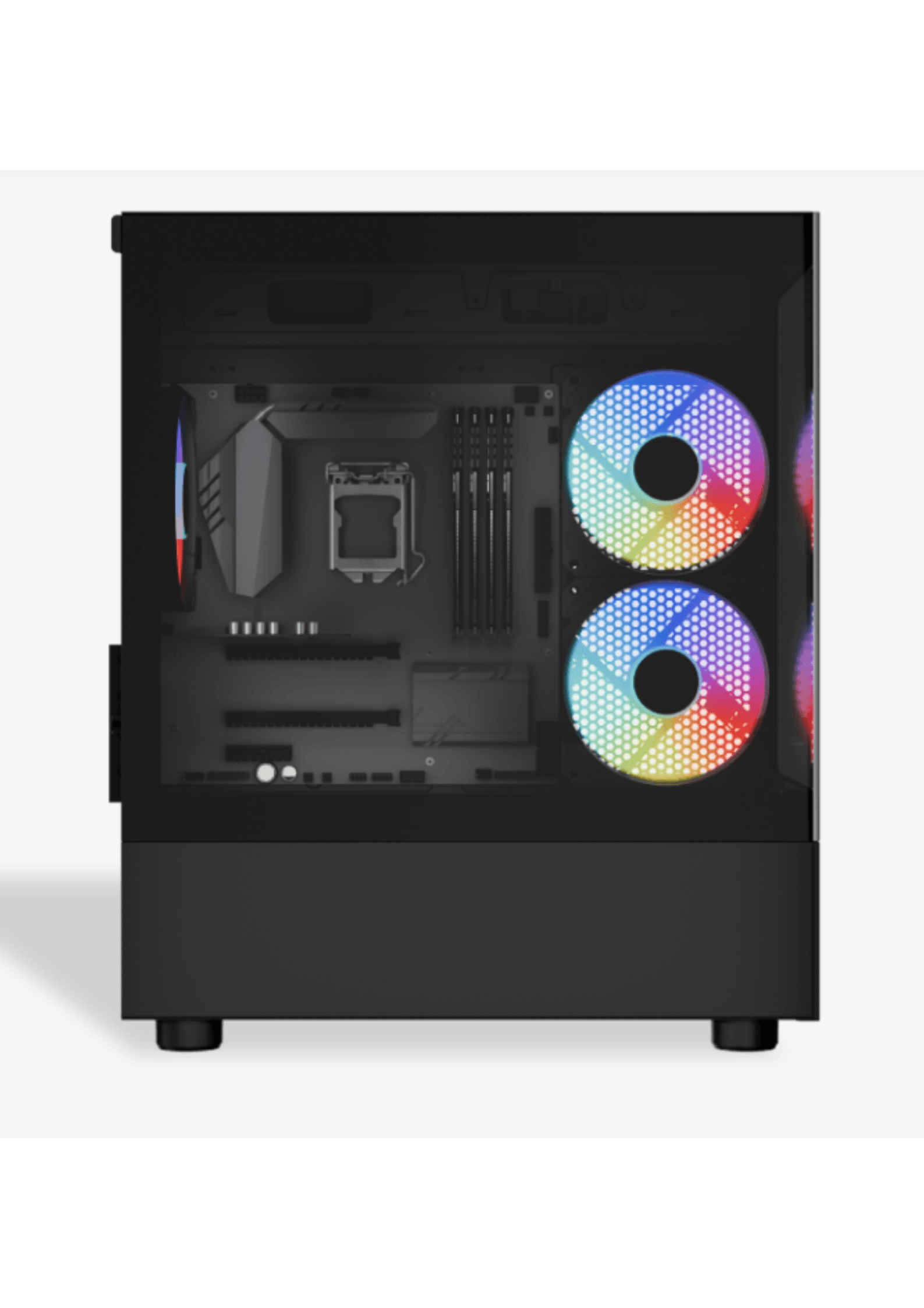 AeroCool Viewport-Mini ARGB Stylish w/ Panoramic View mATX Mini Tower