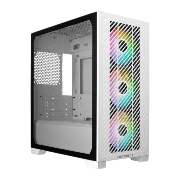 COOLER MASTER Elite 301 Micro-ATX ARGB Mini Tower (WHITE)