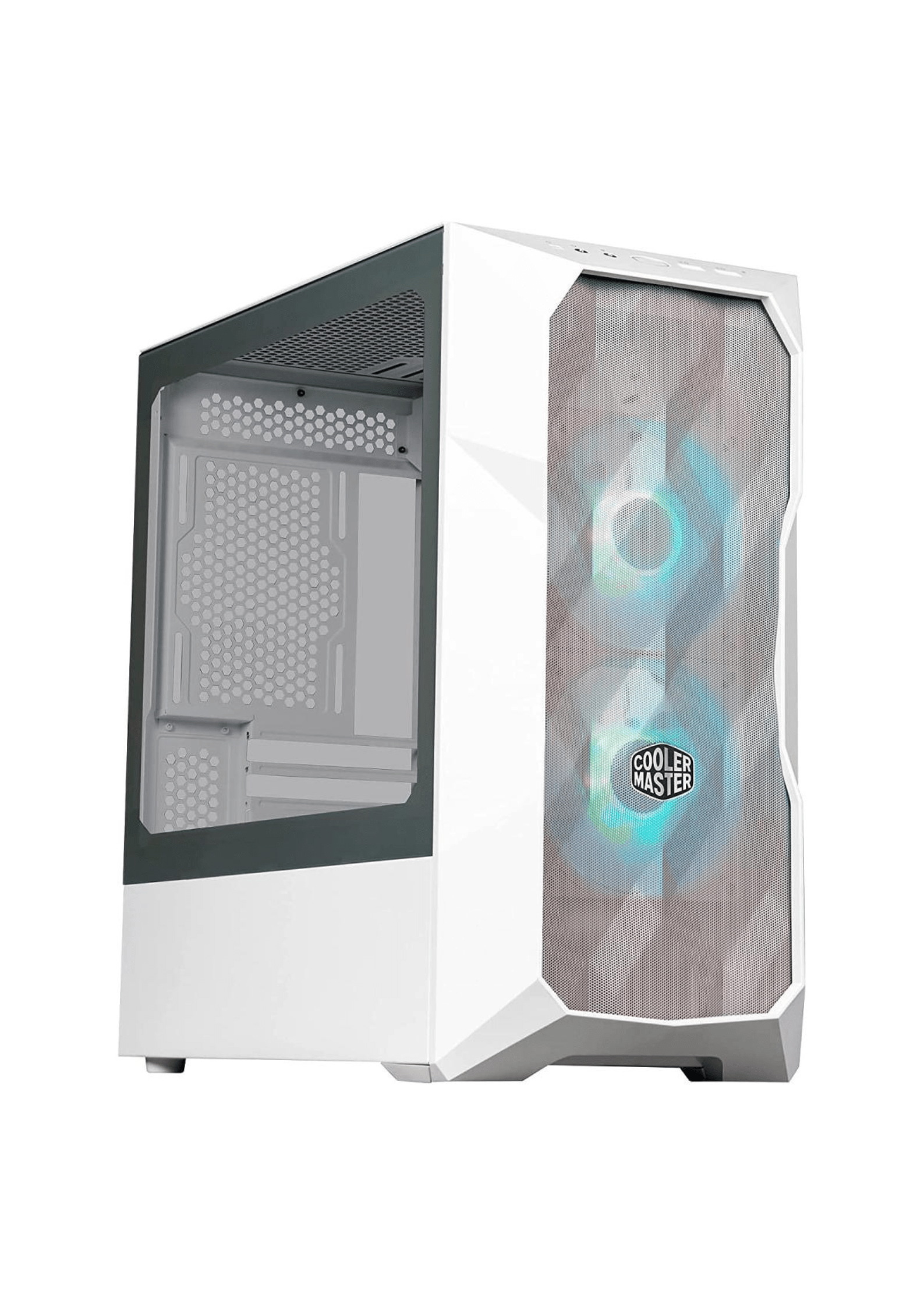 COOLER MASTER MasterBox TD300 Mesh White Mini Tower